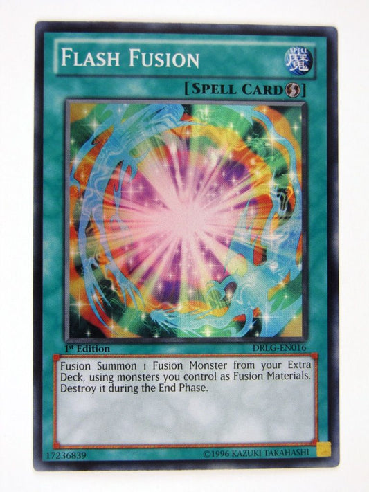 Yugioh Cards: FLASH FUSION DRLG: Dragons of Legend 1st Ed