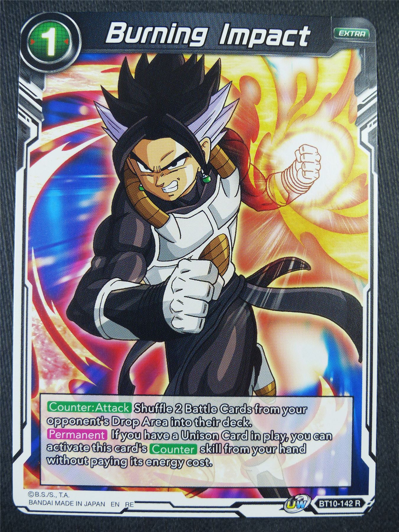 Burning Impact BT10 R - Dragon Bal Super Card #935
