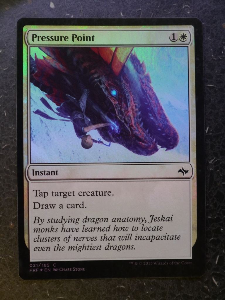 MTG Magic Cards: PRESSURE POINT FOIL # 4I57