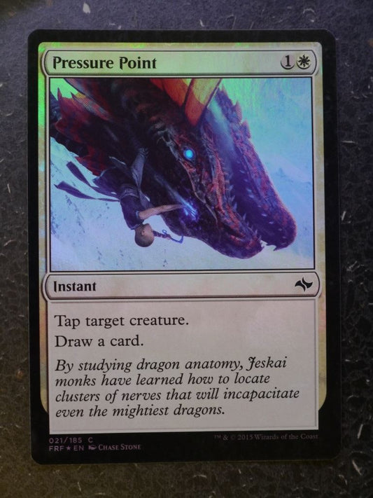 MTG Magic Cards: PRESSURE POINT FOIL # 4I57