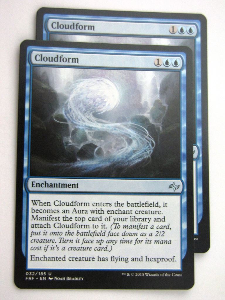 MTG Magic Cards: Fates Reforged: CLOUDFORM x2 # E96