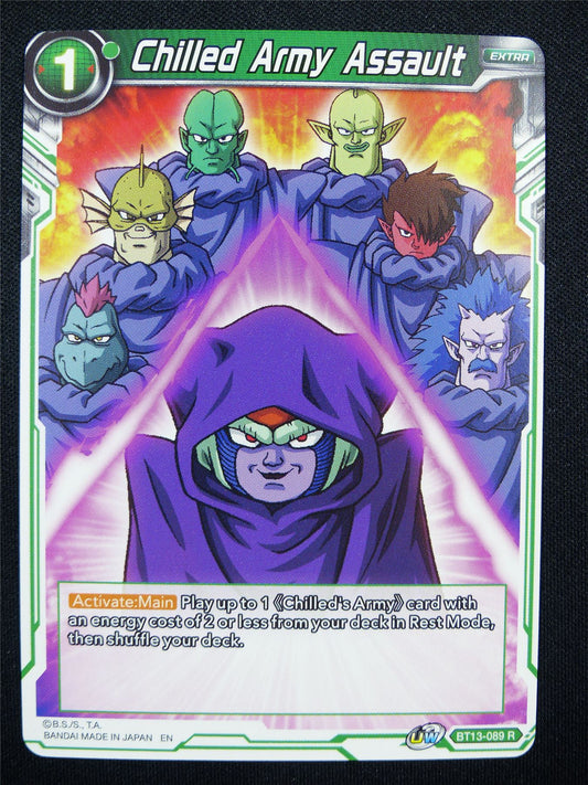 Chilled Army Assault BT13 R - Dragon Ball Super Cards #AL