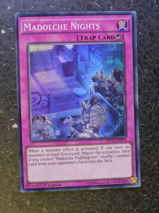 Yugioh Cards: MALDOLCHE NIGHTS MP14 SUPER RARE # 3H66