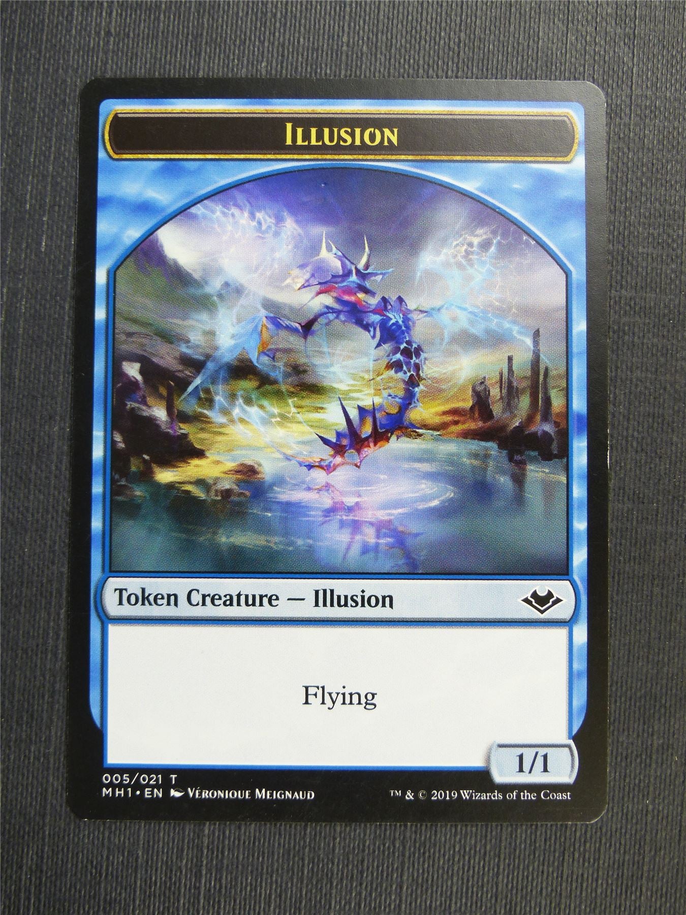 Squirrel / Illusion - Mtg Magic Token Cards #4OY