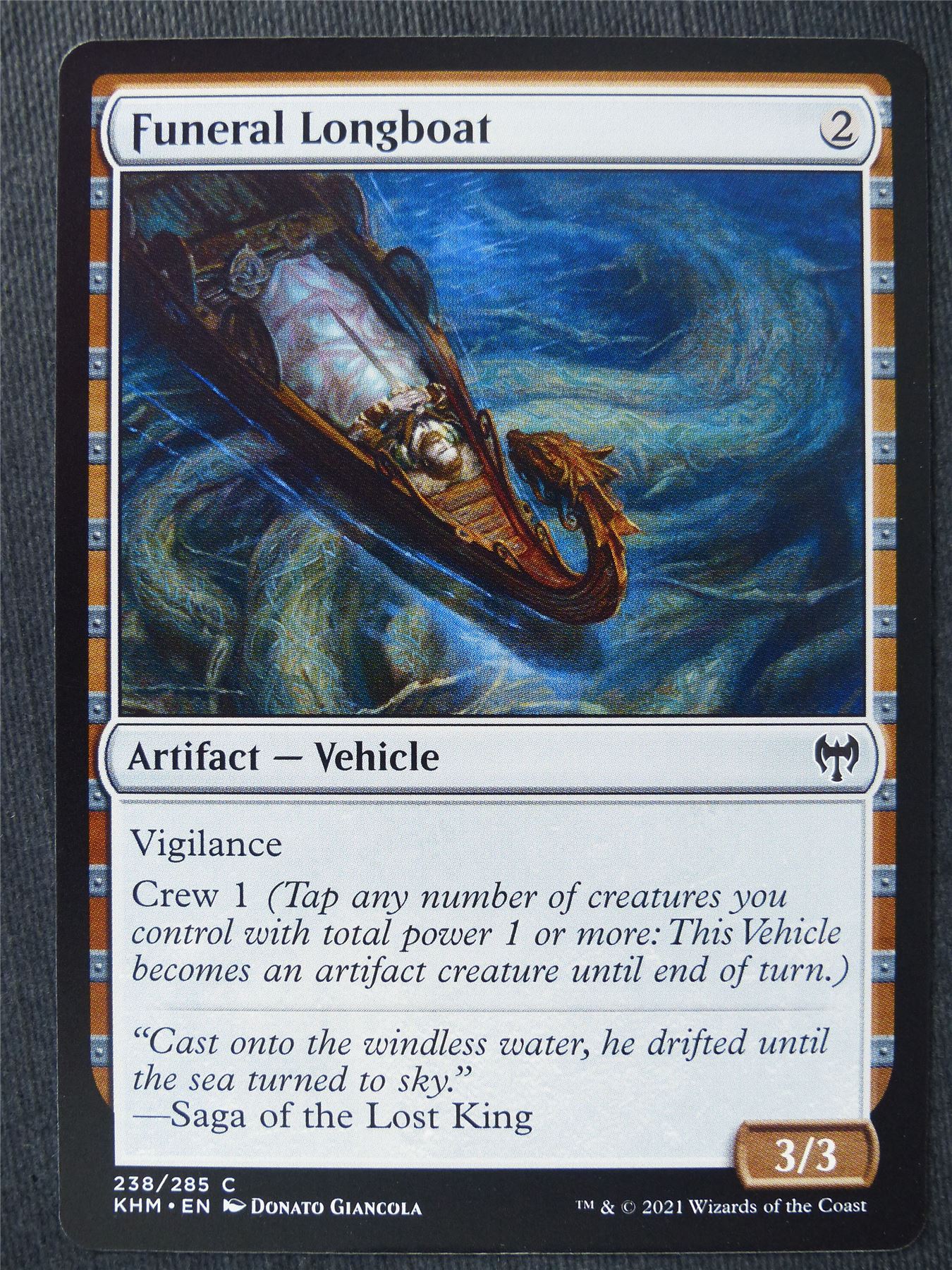 Funeral Longboat - Mtg Magic Cards #L