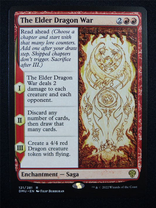 The Elder Dragon War - Mtg Cards #8U