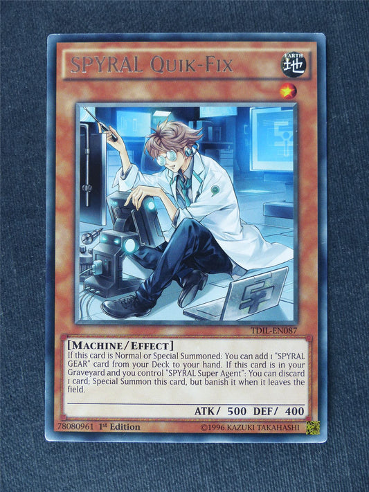 Spyral Quik-Fix TDIL Rare - 1st ed - Yugioh Cards #TF