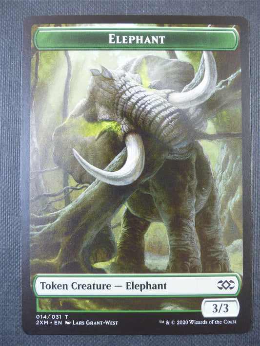 Elephant Token - Mtg Card #60C