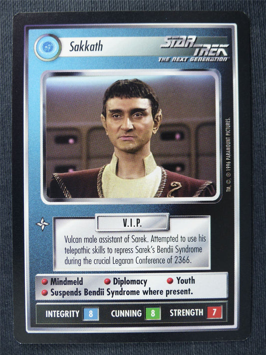 Sakkath - NG - Star Trek Cards #149