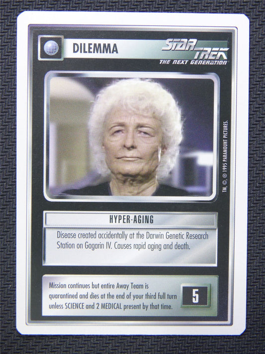 Dilemma Hyper Gang - Star Trek CCG Next Gen #4Y3