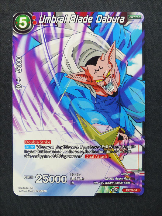 Umbral Blade Dabura - Dragon Ball Super Cards #3A