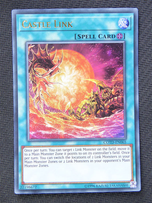 Castle Link COTD - Ultra Rare - Yugioh Card #5JU