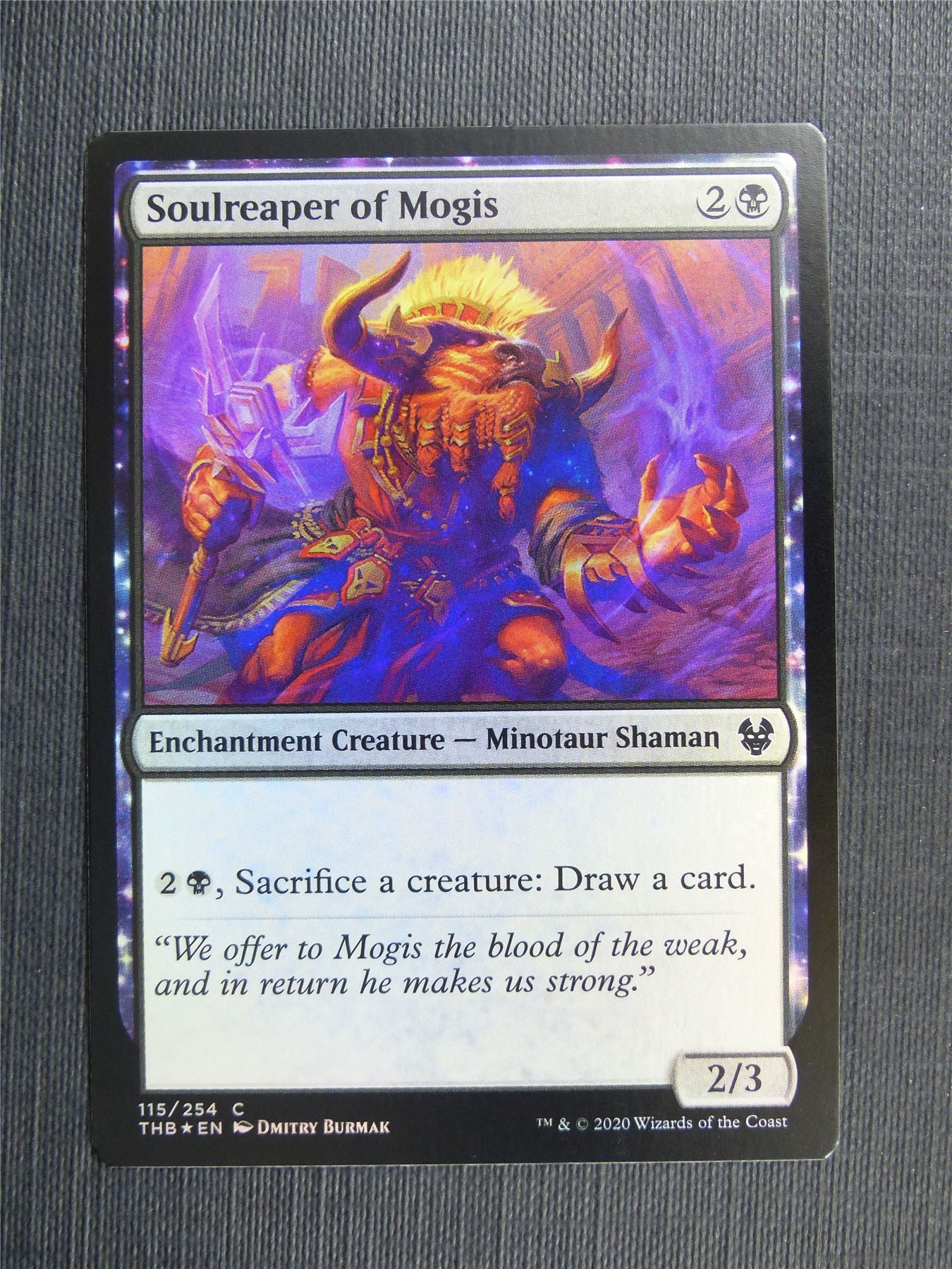 Soulreaper of Mogis Foil - Theros Collector Ed - Mtg Magic Cards #3MC