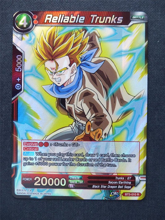 Reliable Trunks - Dragon Ball Super Cards #12