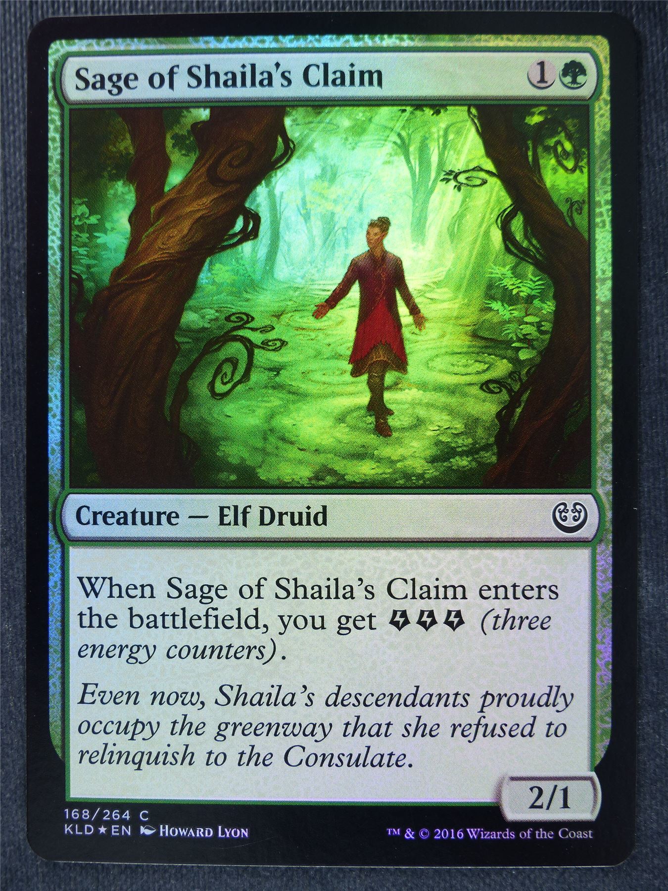 Sage of Shaila's Claim Foil - Mtg Magic Cards #1W9