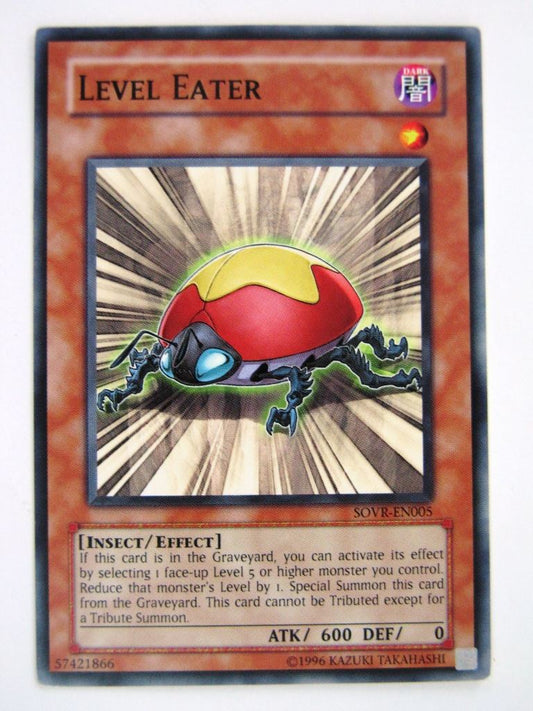 Yugioh Cards: LEVEL EATER SOVR # 10I21