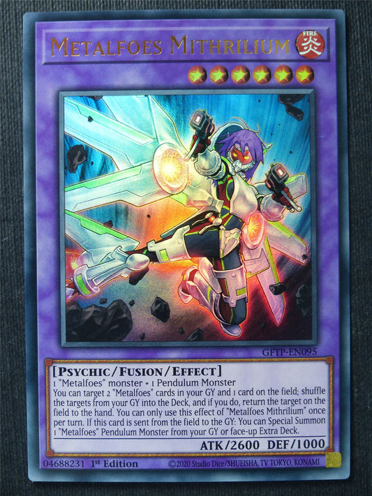 Metalfoes Mithrilium GFTP Ultra Rare - 1st ed - Yugioh Cards #IU