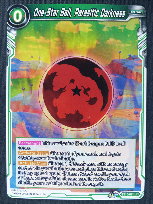 One-Star Ball Parasitic Darkness - Dragon Ball Super Cards #60