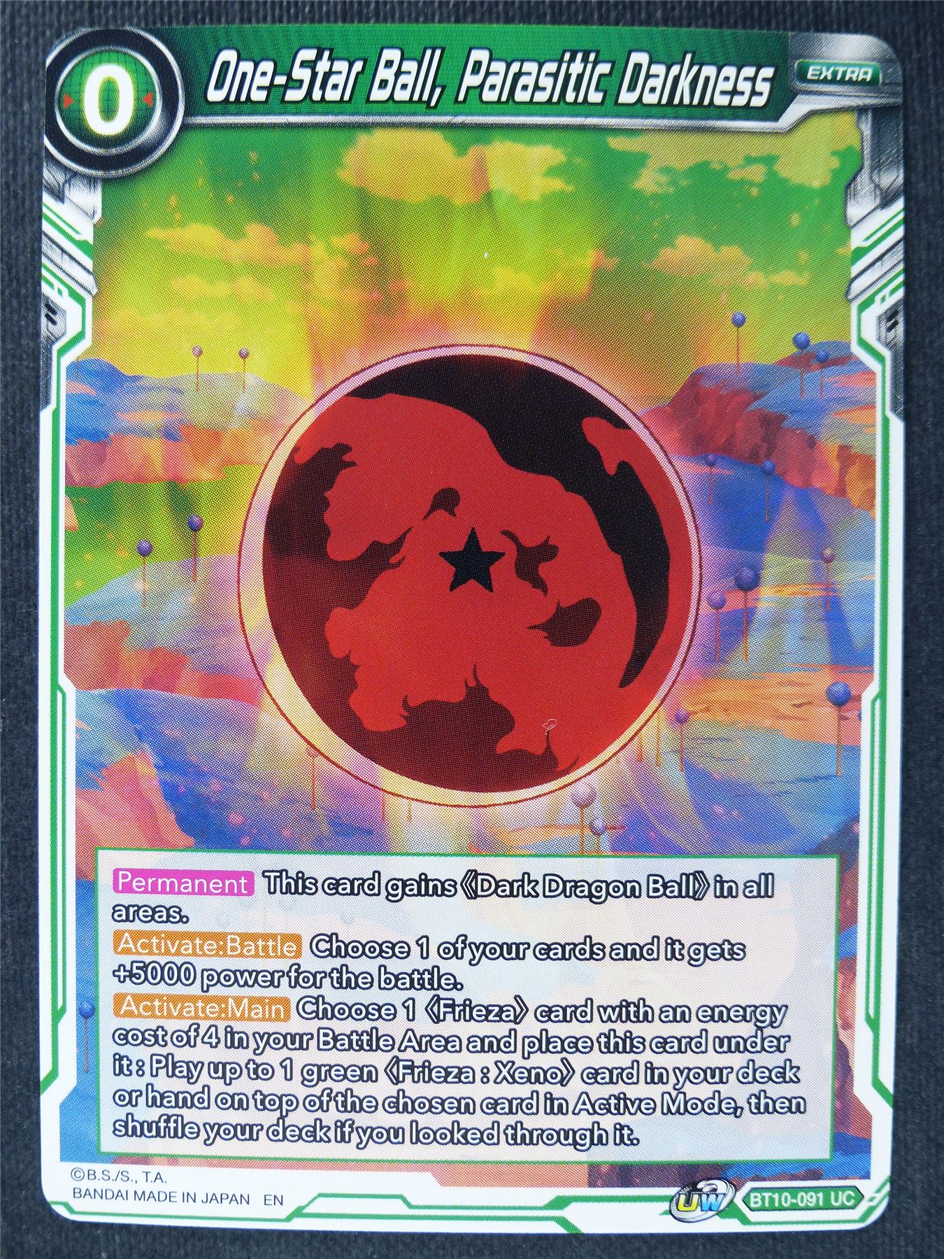 One-Star Ball Parasitic Darkness - Dragon Ball Super Cards #60