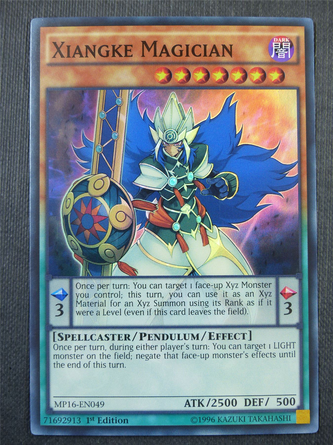 Xiangke Magician MP16 Super Rare - 1st ed Yugioh Card #35M