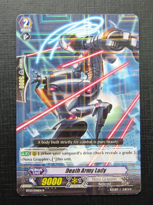 Vanguard Cards: DEATH ARMY LADY BT03 R # 19D88