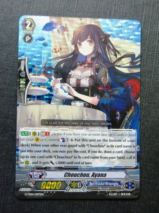 Chouchou Ayana G-TD14 Foil - Vangaurd Cards # 6F54