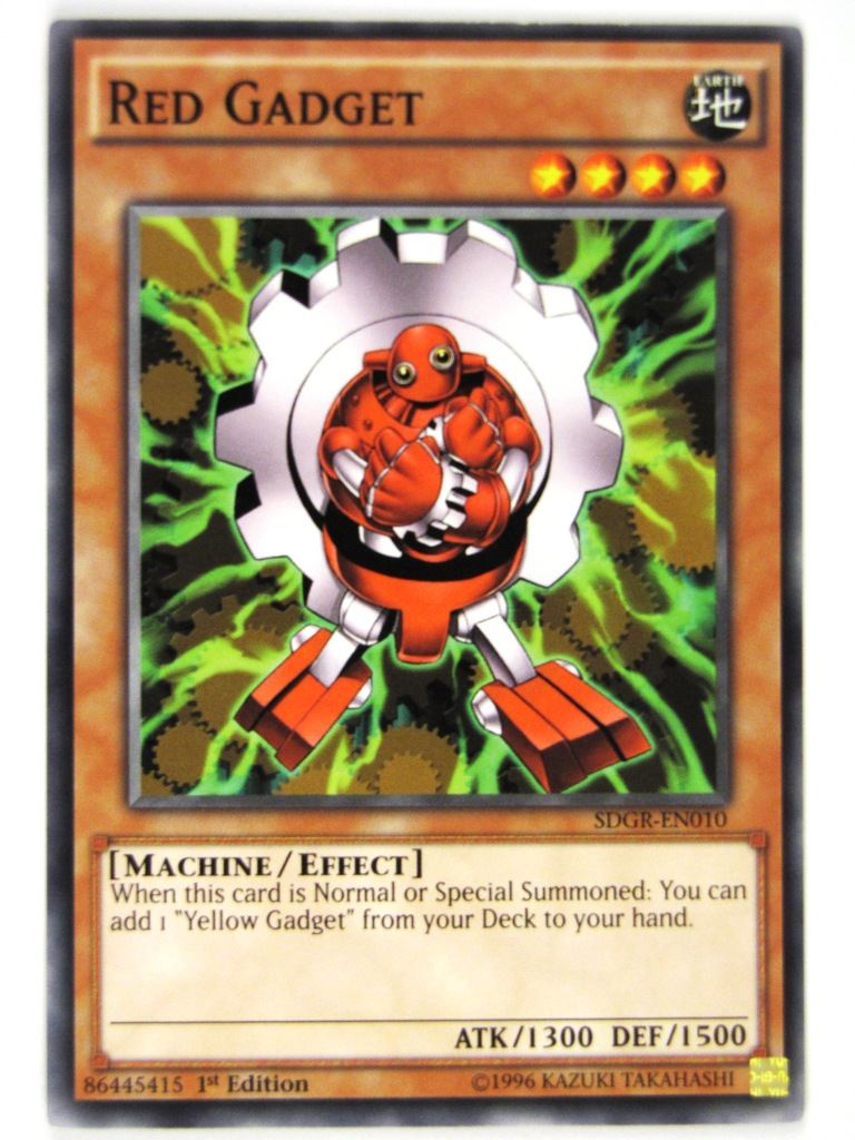 Yugioh Cards: RED GADGET SDGR # 21B85