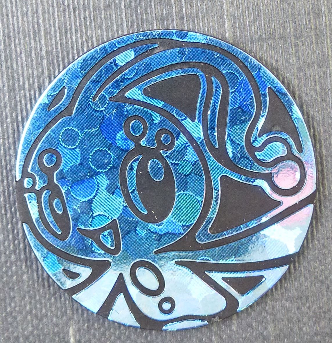 Manaphy Coin - Bubble Blue - Pokemon #8MR