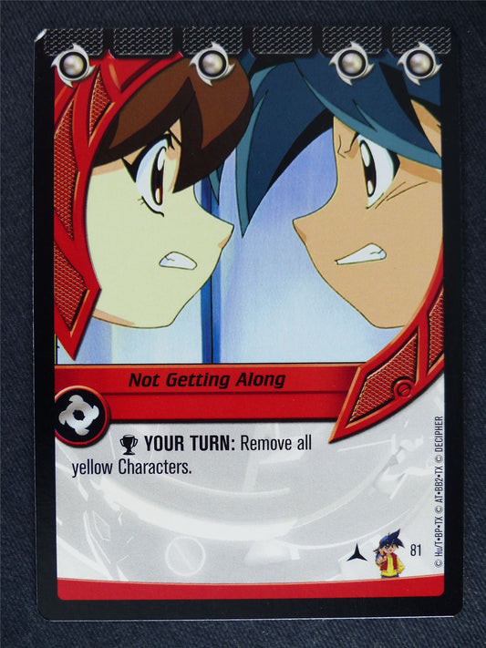 Not Getting Along 81 - Beyblade Cards #WQ