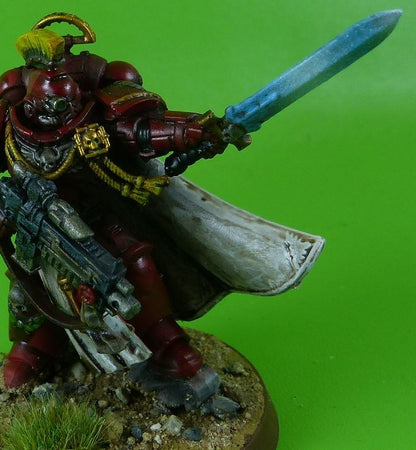 Blood Angels Primaris Captain painted - Warhammer 40K #1JU