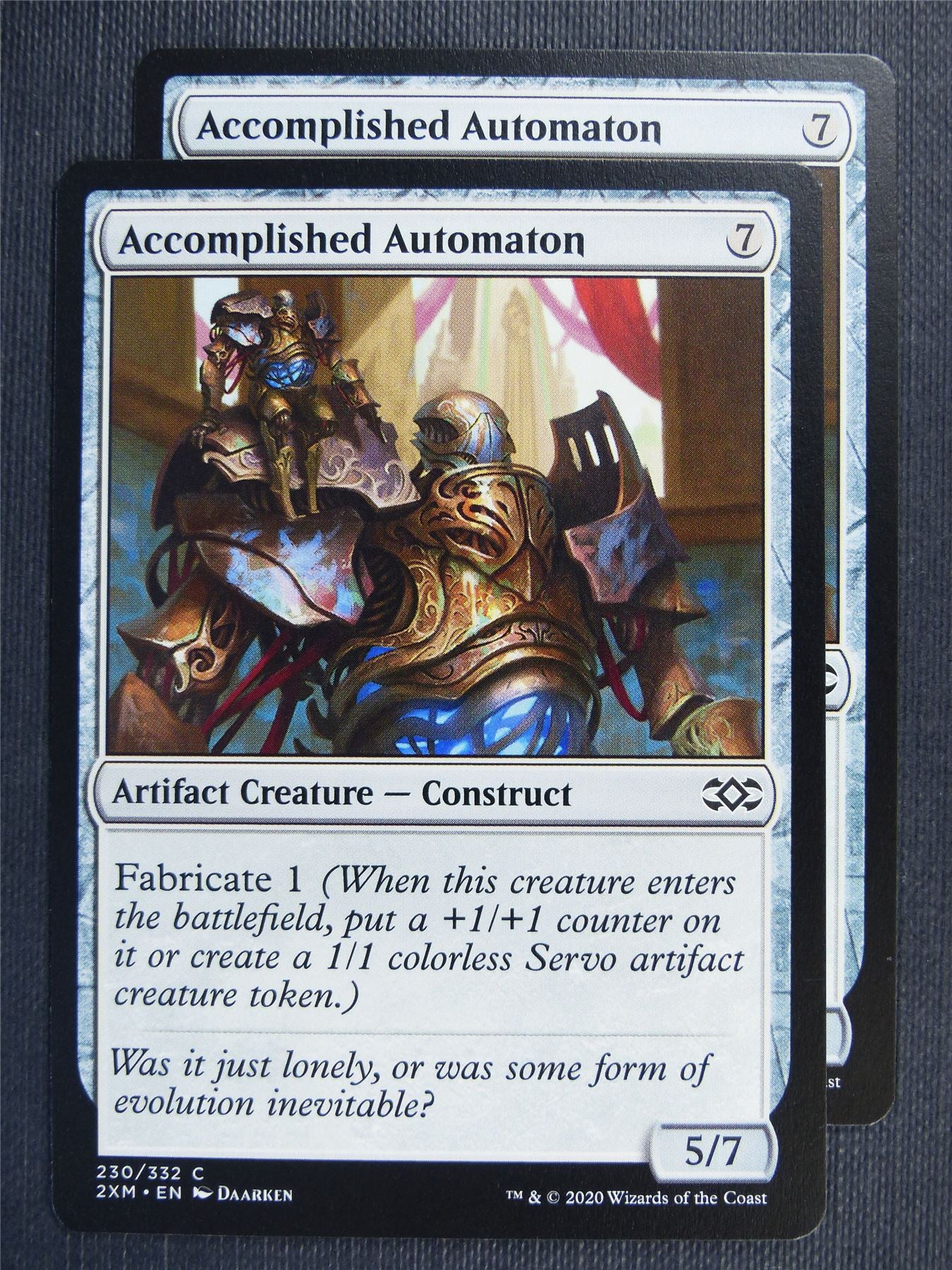 Accomplished Automaton x2 #3NG