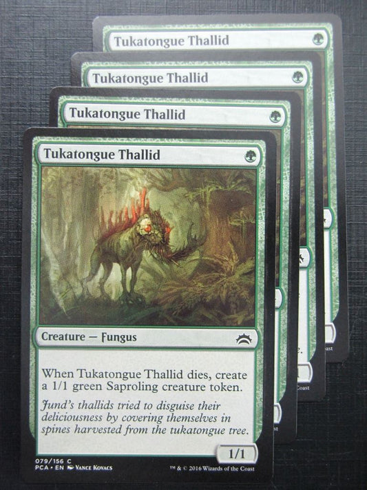 MTG Magic Cards: TUKATONGUE THALLID x4 # 26A50