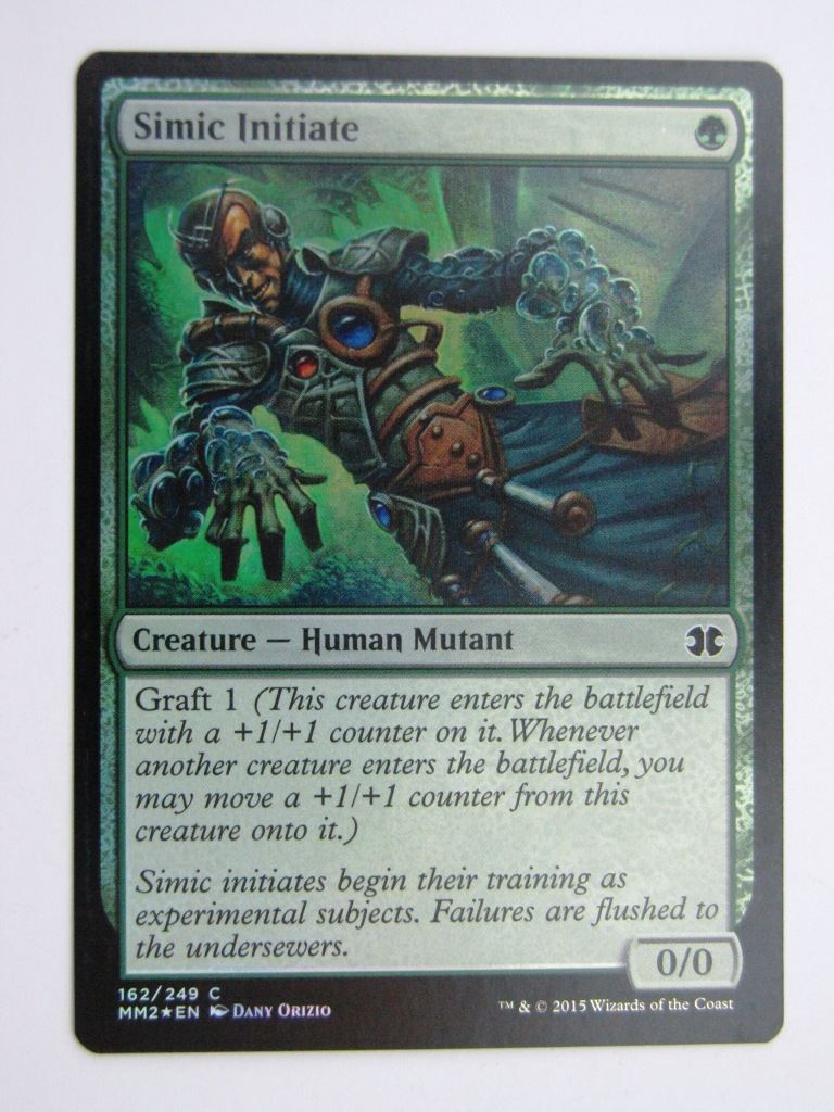 MTG MODERN MASTERS TWO FOIL: SIMIC INITIATE # 27J63