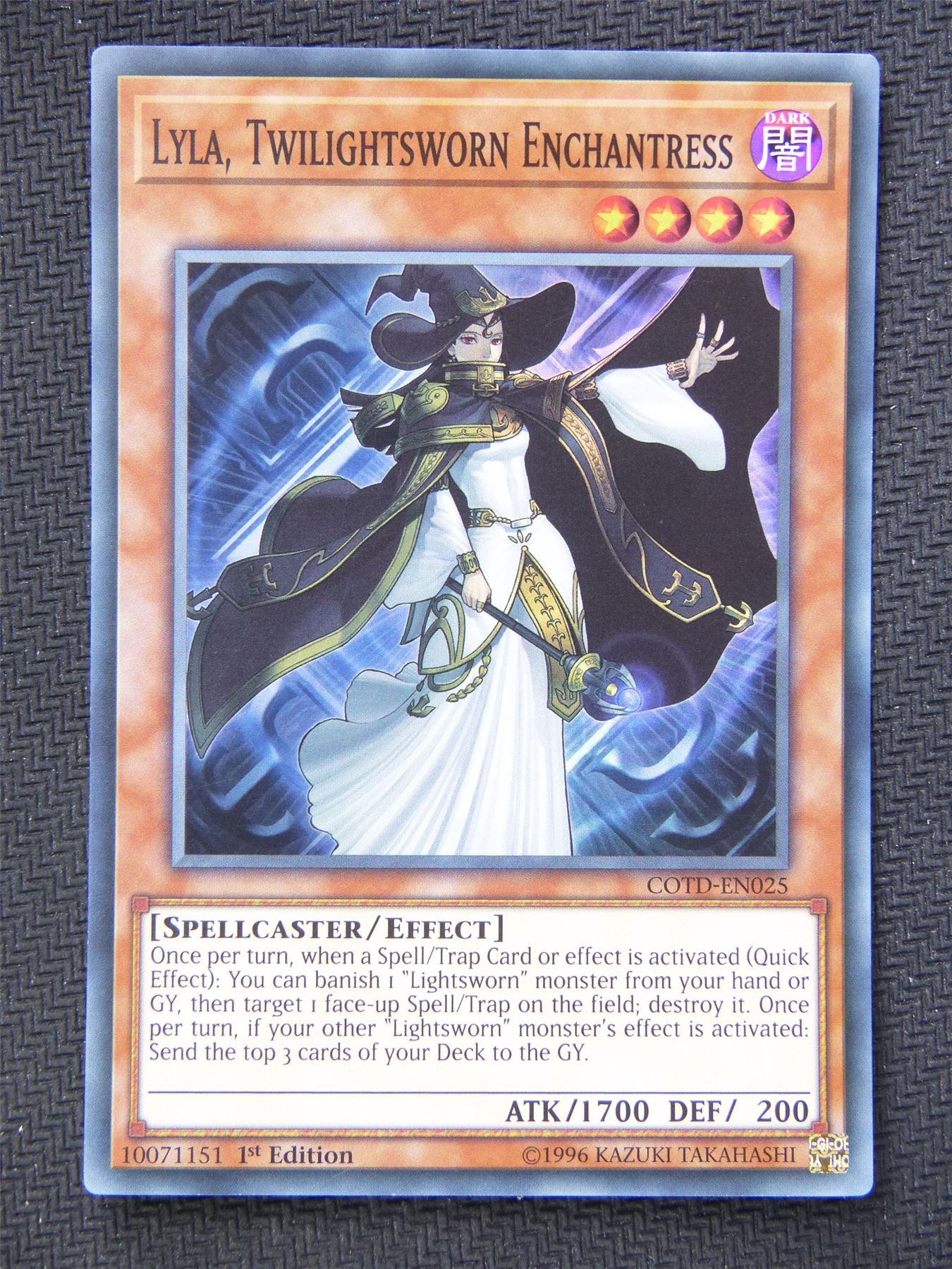 Lyla Twilightsworn Enchantress COTD - Super Rare - Yugioh Card #5NL