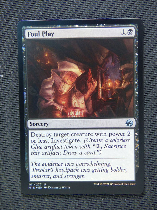 Foul Play Foil - Innistrad - Mtg Card #3MZ