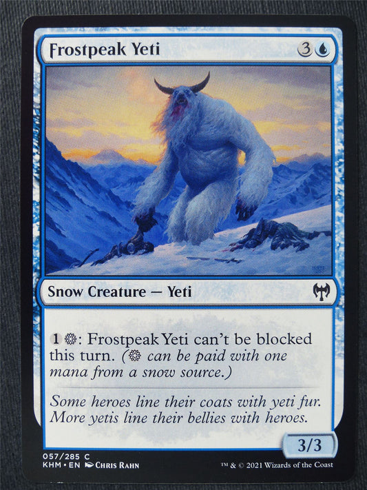 Frostpeak Yeti - Mtg Magic Cards #I