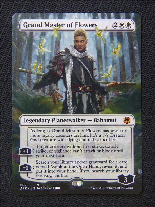 Grand Master of Flowers Borderless Art - Mtg Forgotten Realms #1EJ