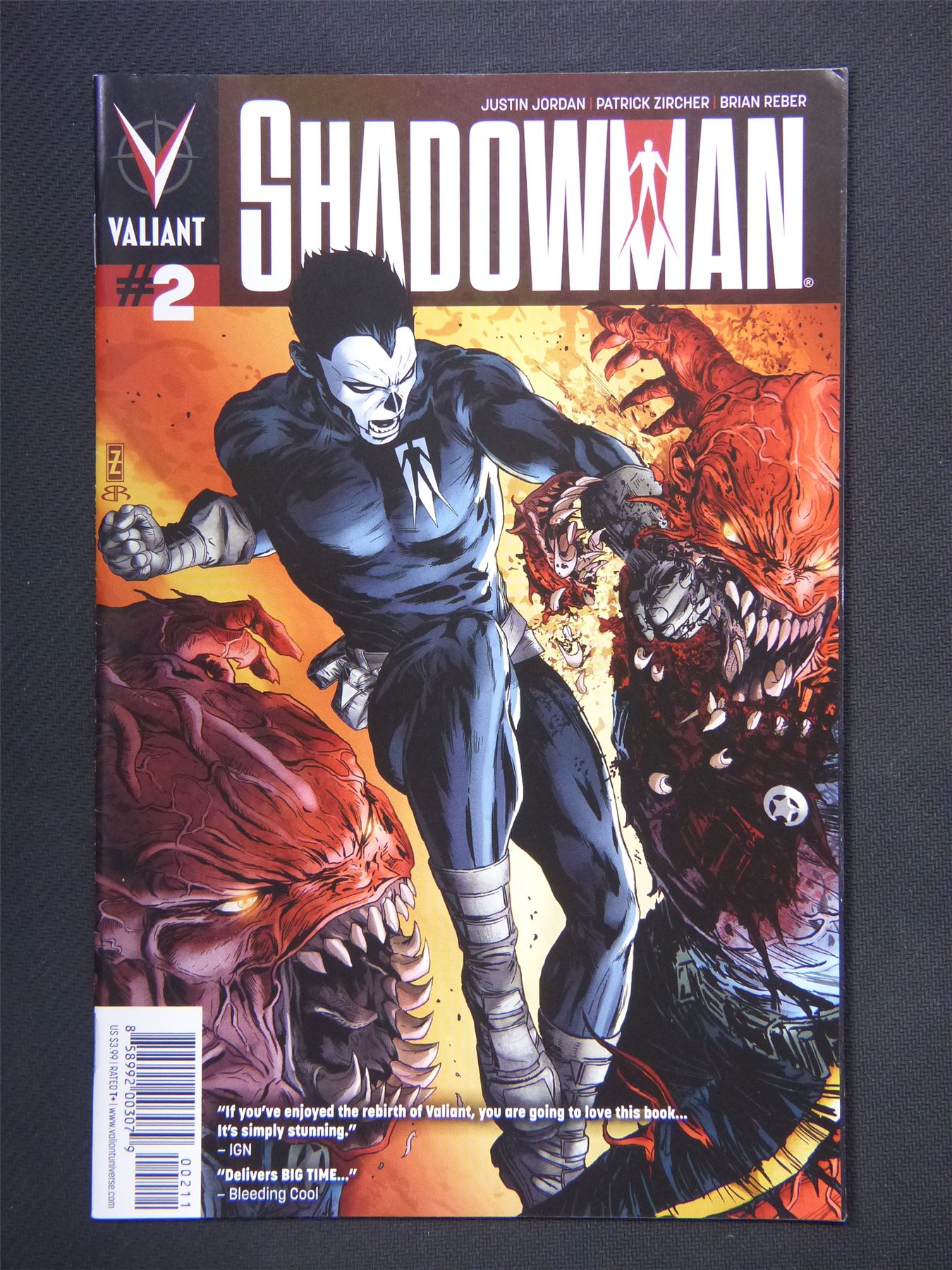 SHADOWMAN #2 2012 - Valiant Comics #6D2