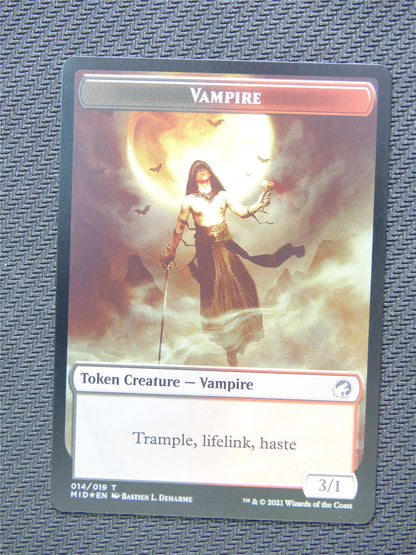 Vampire and Human Foil Token - Innistrad - Mtg Card #3HL