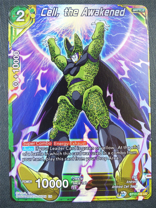 Cell the Awakened BT17 Foil - Dragon Bal Super Card #90E
