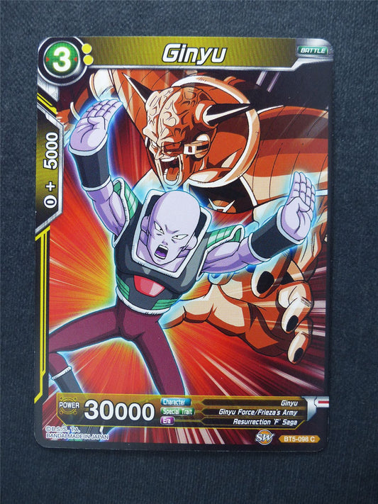 Ginyu - Dragon Ball Super Cards #151