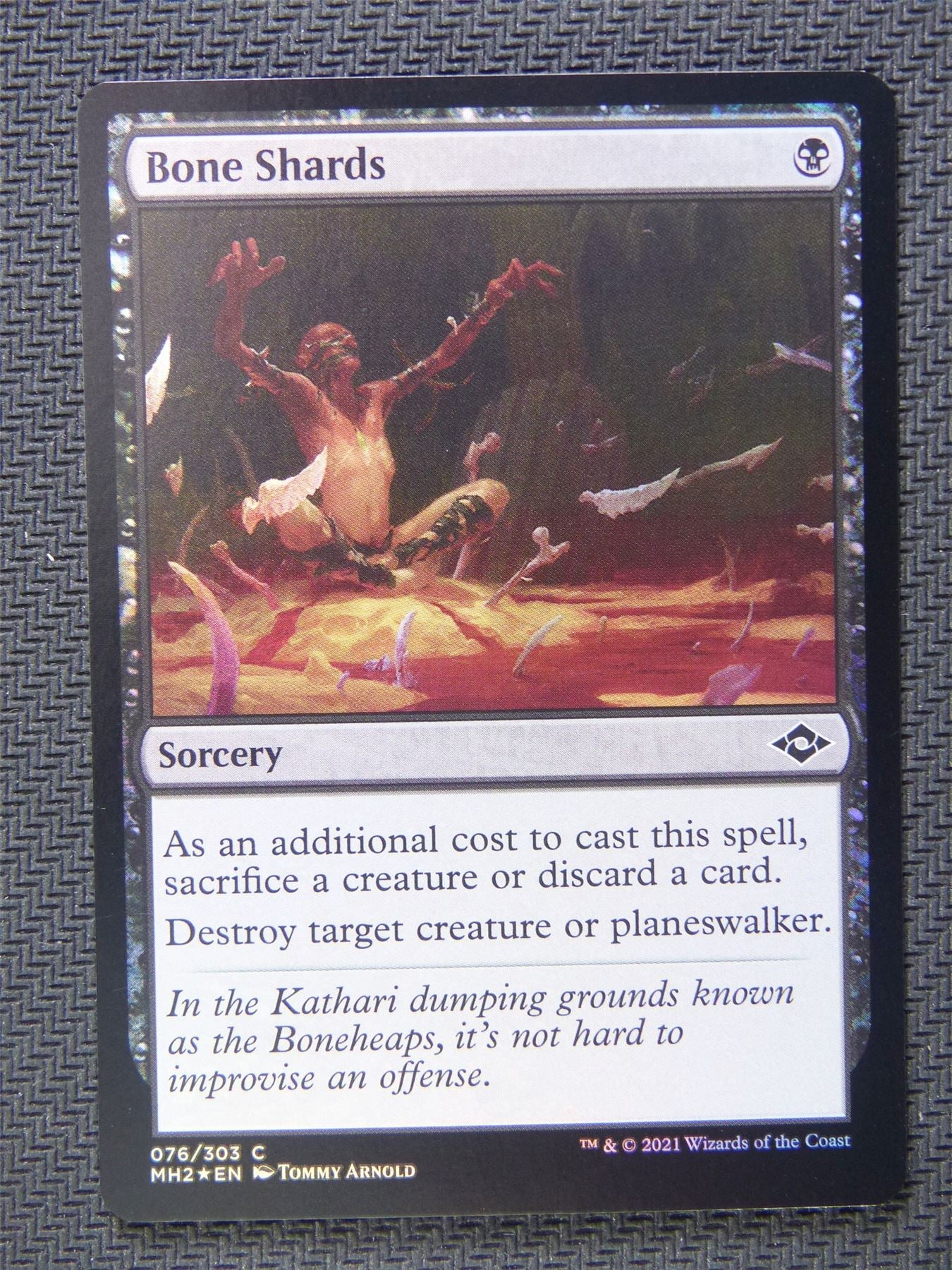 Bone Shards Foil - Mtg Card #6MF