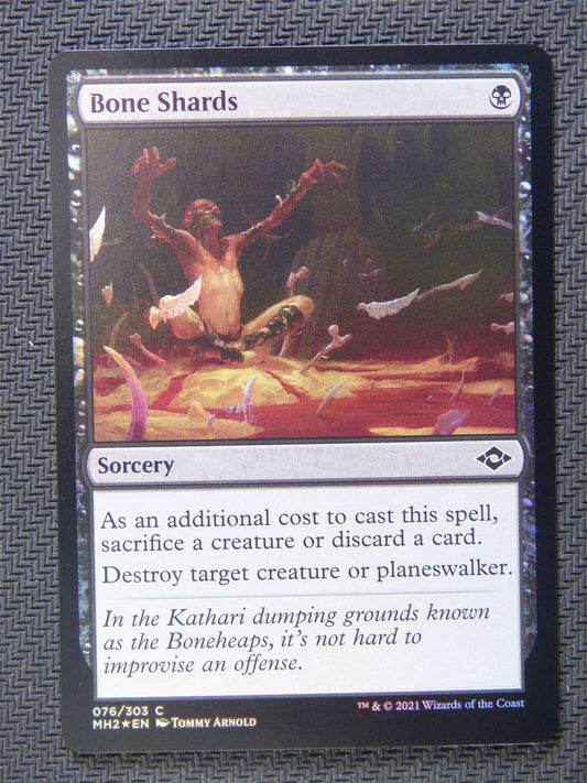 Bone Shards Foil - Mtg Card #6MF
