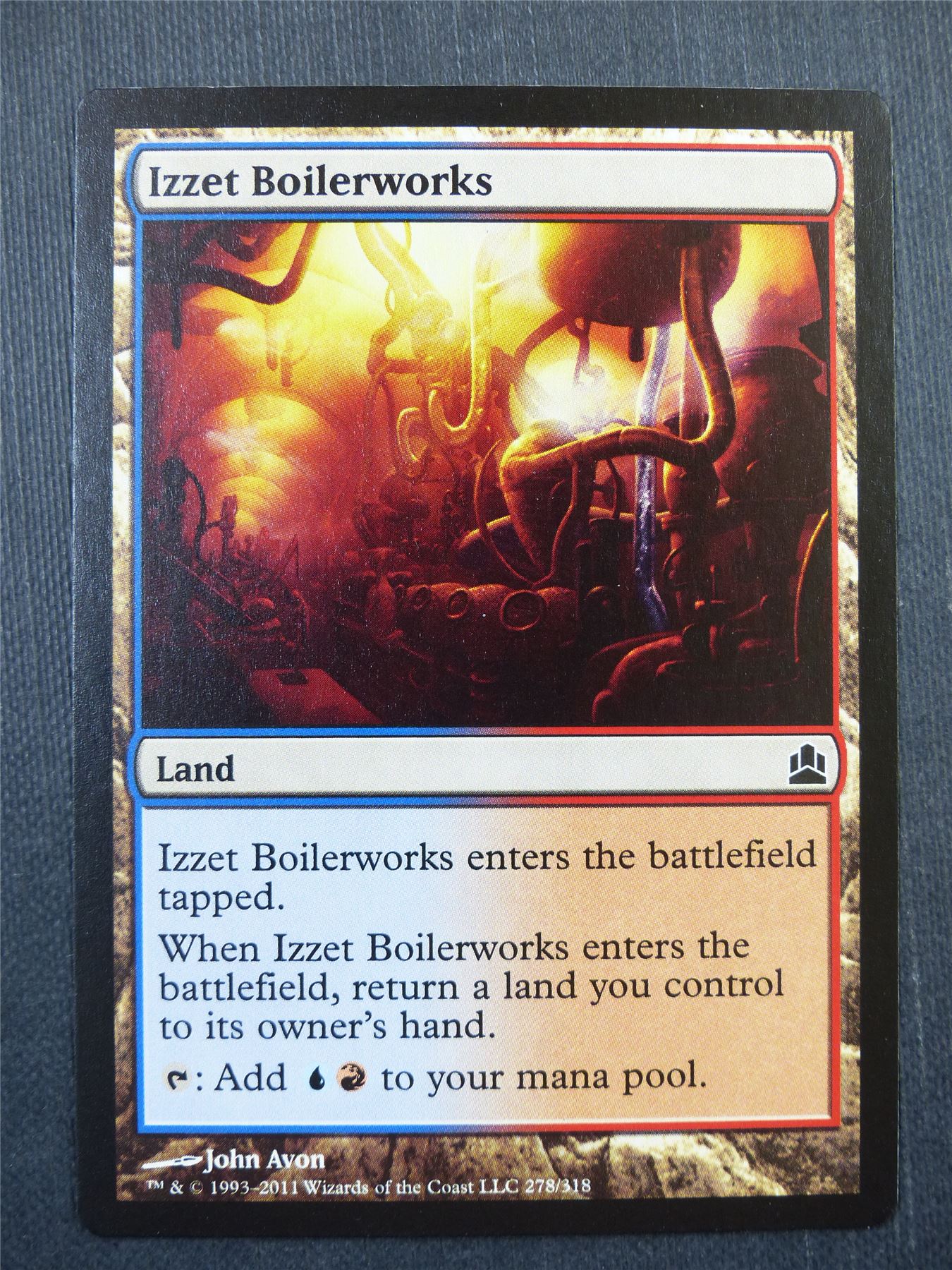Izzet Boilerworks - Mtg Card #4CE