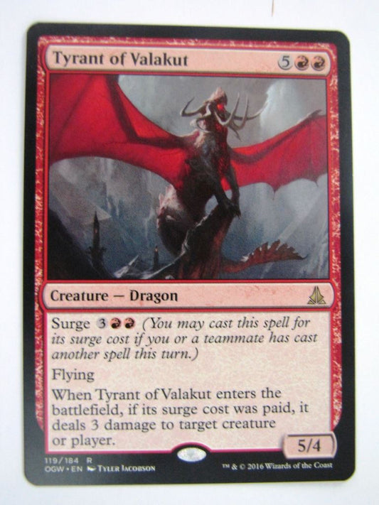 MTG Magic Cards: TYRANT OF VALAKUT # 5C6