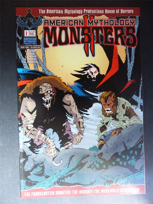 AMERICAN Mythology Monsters #1 - May 2022 - Mythology Comics #1WB