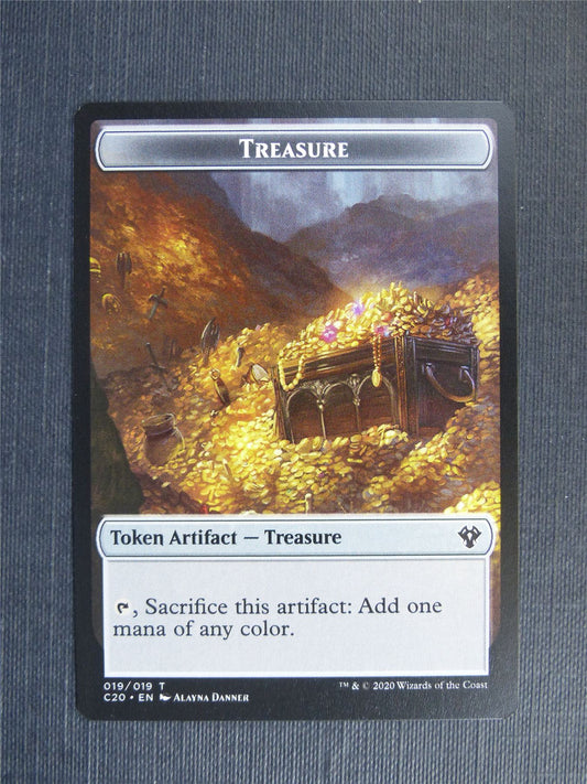 Treasure / Human Token - C20 - Mtg Card