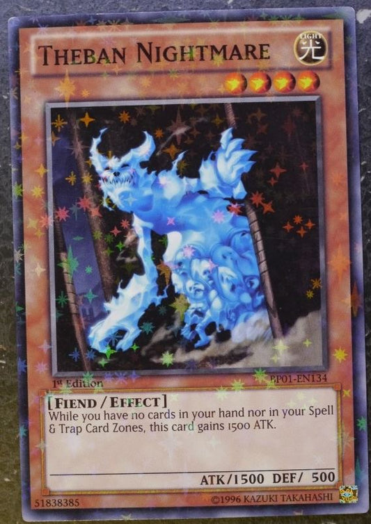 Yugioh Cards: THEBAN NIGHTMARE BP01 STARFOIL # 2J96