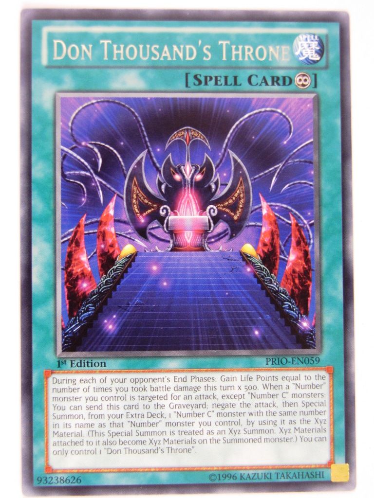 Yugioh Cards: DON THOUSAND'S THRONE PRIO RARE: Primal Origin