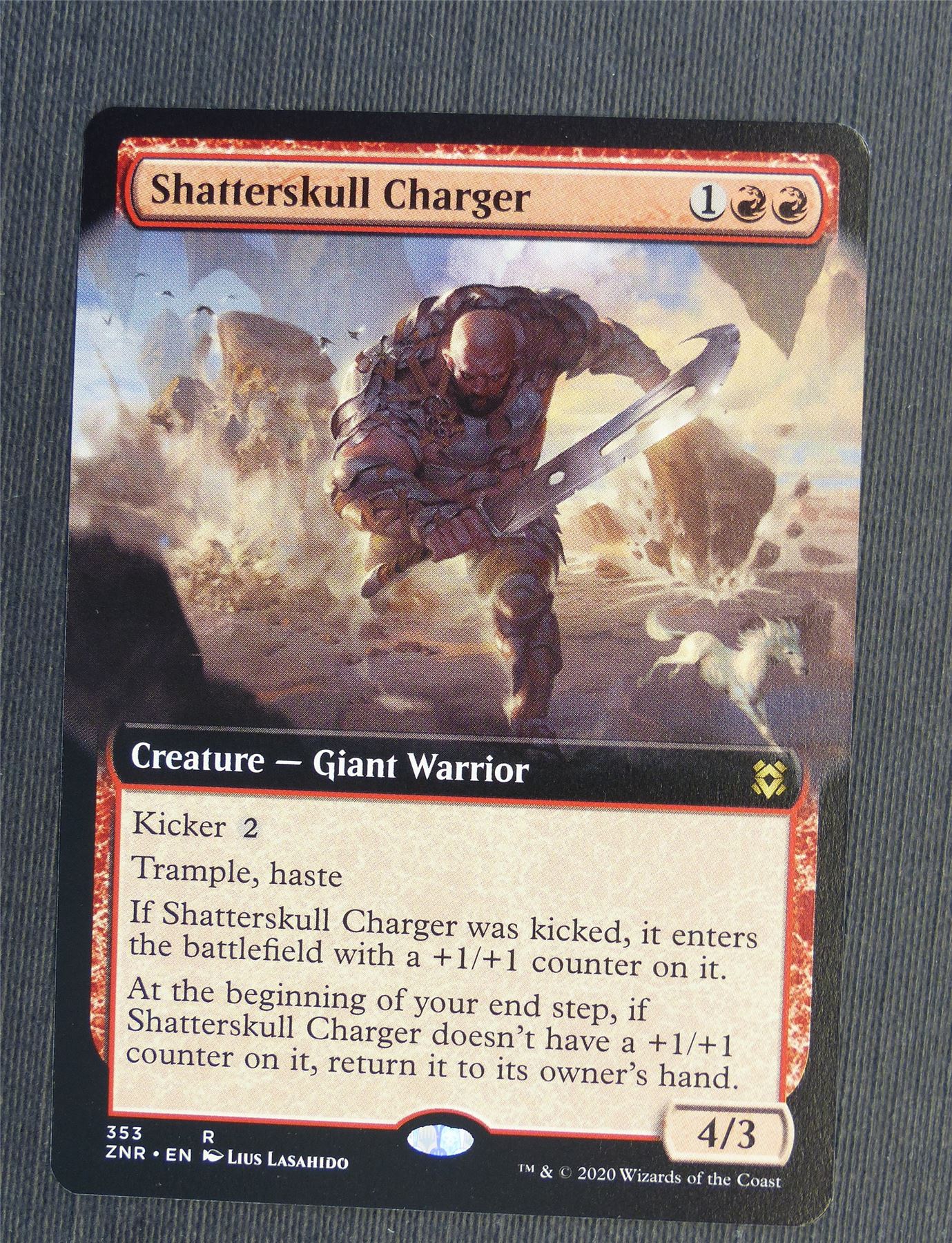 Shatterskull Charger Showcase - Mtg Magic Cards #5BS